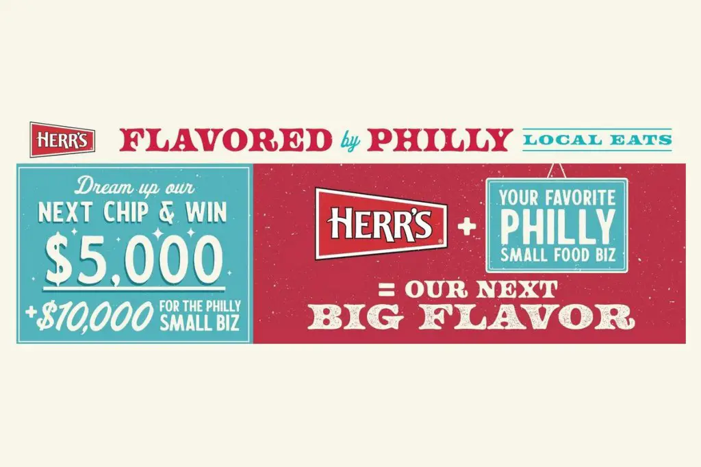 Herr's Flavored by Philly Sweepstakes - Win $5,000