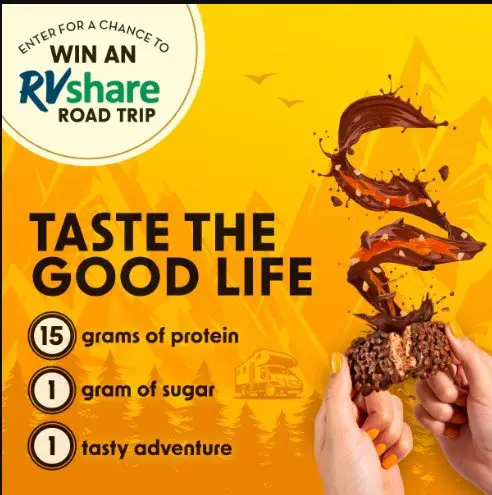 Hershey Taste The Good Life Sweepstakes – Win A $1,500 RV Road Trip