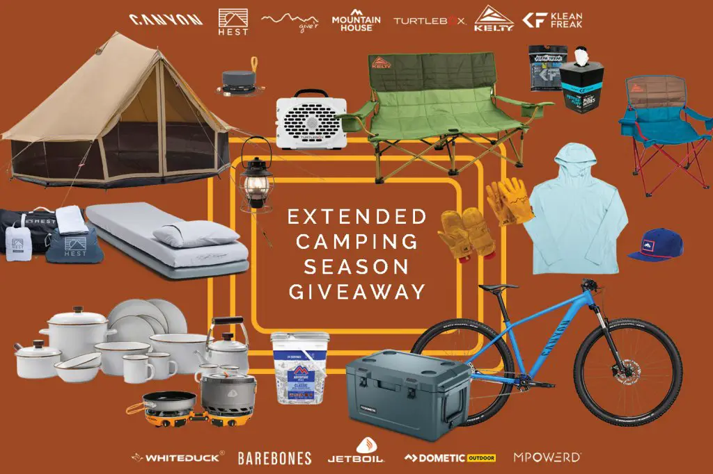 HEST Extended Camping Season Giveaway – Win A $4,800 Camping Gear Package