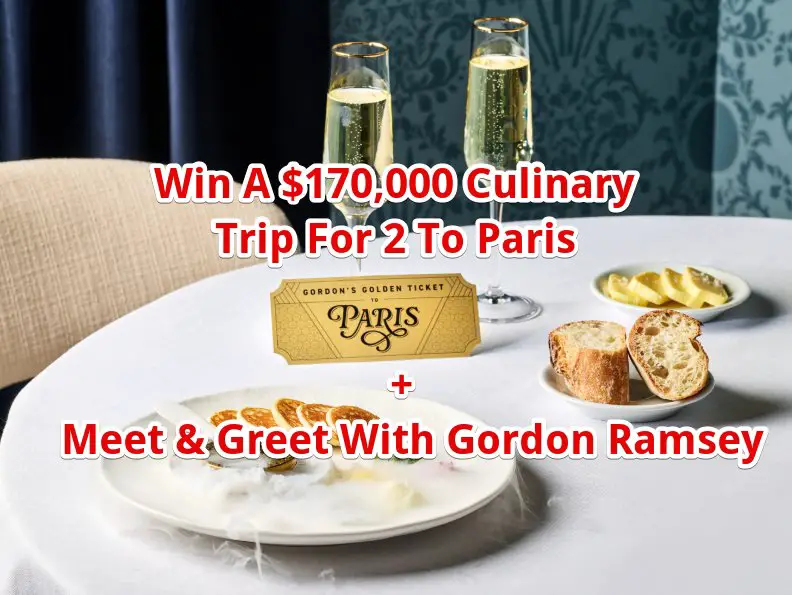 Hexclad Gordon’s Golden Ticket To Paris Giveaway - Win a Romantic Culinary Trip for 2 to Paris