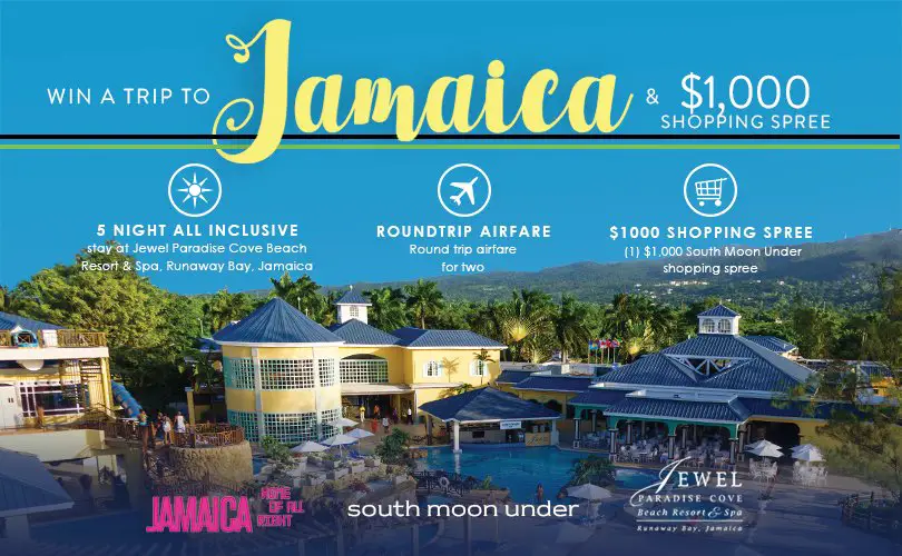 Hey! Win a Trip to Jamaica in this Sweepstakes!