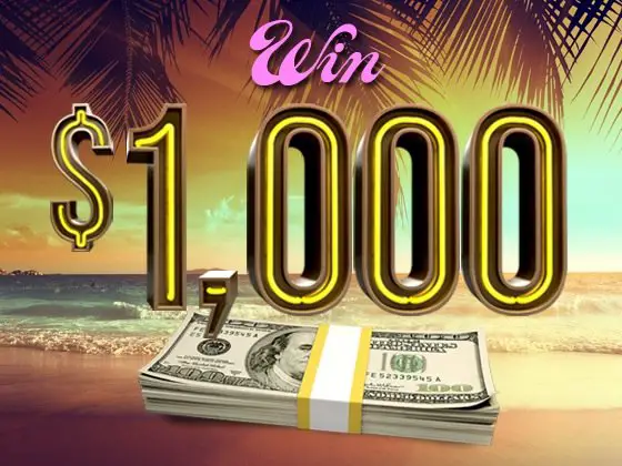 Hey YOU Win $1,000 in Free Cash Today!