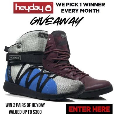 Heyday Footwear Giveaway