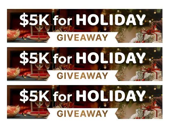 HGTV 5K For The Holiday Giveaway - Win $5,000 Cash