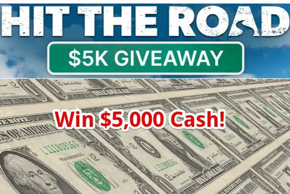 HGTV Hit The Road $5k Giveaway - Win $5,000 Cash