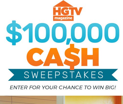 HGTV Magazine $100,000