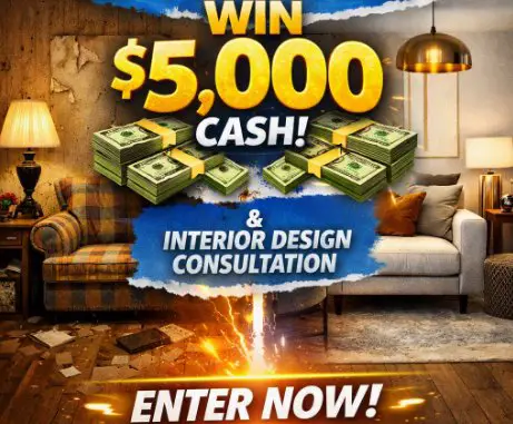 HGTV Shock Your Home Giveaway 2026 – Win $5,000 + Interior Design Consultation
