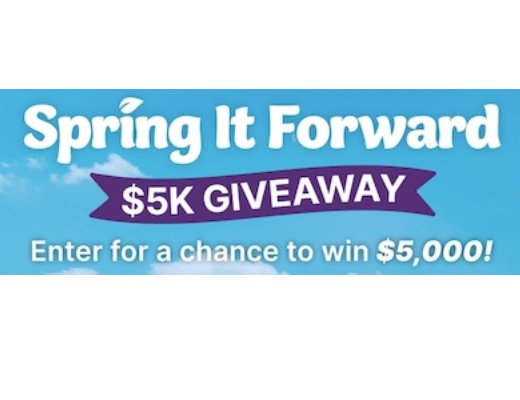 HGTV Spring It Forward $5K Giveaway - Win $5,000