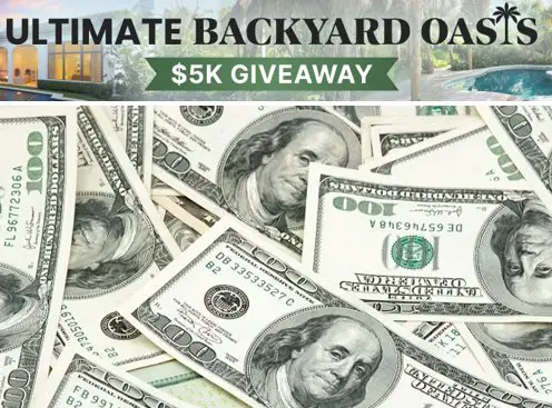 HGTV Ultimate Backyard Oasis Giveaway – Win $5,000 Cash