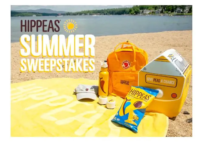 HIPPEAS Summer Sweepstakes - Win HIPPEAS Tortilla Chips and Official Merch