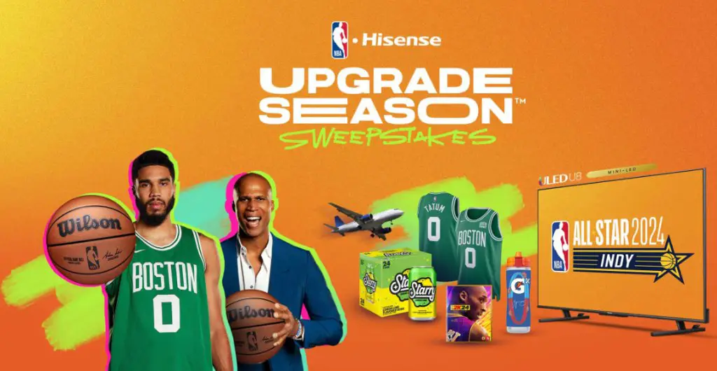 Hisense NBA All Star 2024 Experience Giveaway – Win Trips To NBA Games, 75” Hisense ULED TV & More (12 Winners)