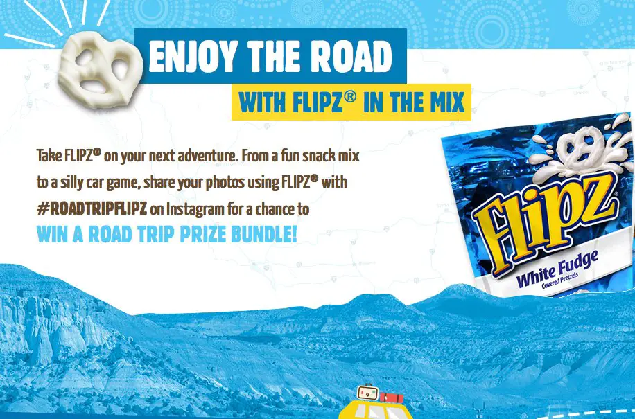Hit the Road in this FLIPZ Road Trip Sweepstakes 2016!