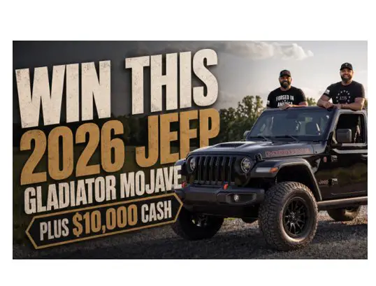 Hodge Twins Truck Giveaway - Win a 2026 Jeep Gladiator + $10,000 Cash