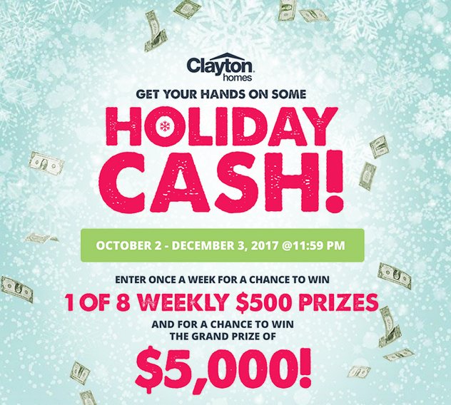 Holiday Cash Sweepstakes