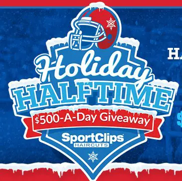 Holiday Halftime 2017 Sweepstakes