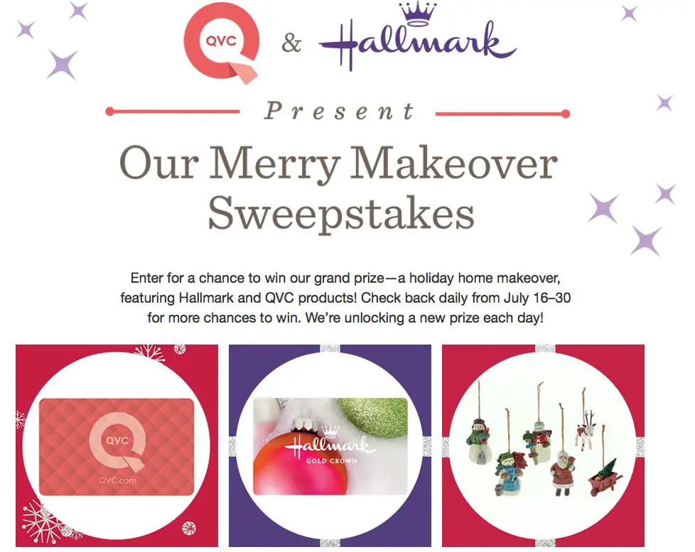 A holiday home makeover, featuring Hallmark and QVC products!