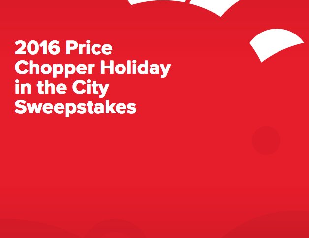 Holiday in the City Sweepstakes!