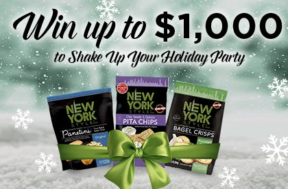 Holiday Shake Up Sweepstakes