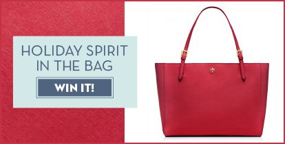 Holiday Spirit In The Bag Sweepstakes