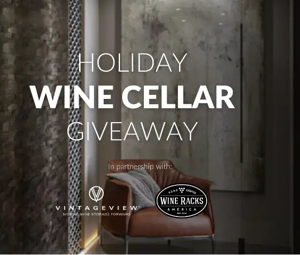 Holiday Wine Cellar Giveaway - Win A VintageView And InstaCellar Wine Cellar Package