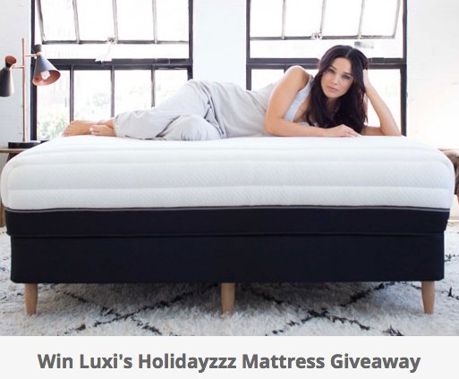 Holidayzzz Mattress Giveaway