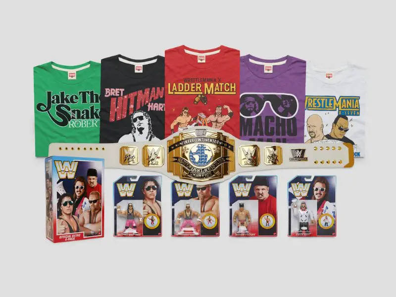 Homage WWE Road To WrestleMania Giveaway - Win WWE T-Shirts, A Replica Belt And More