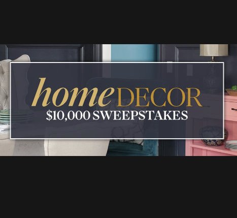 Home Decor $10,000 Sweepstakes!