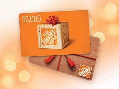 Home Depot Survey Sweepstakes - Win A $5,000 Home Depot Gift Card
