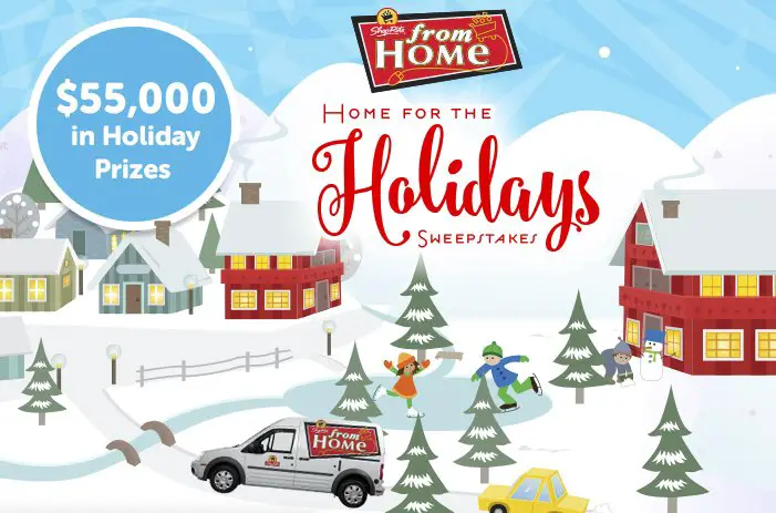 Home For The Holidays Sweepstakes!