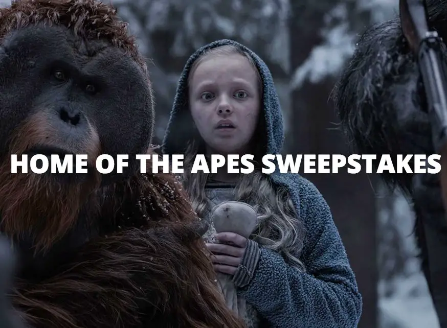 Home Of The Apes Sweepstakes