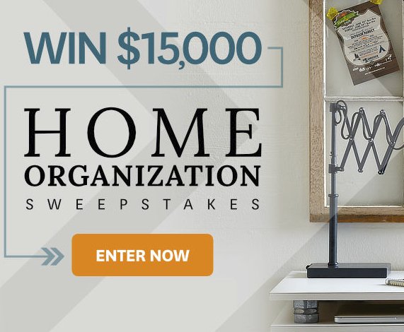 Home Organization $15,000 Biggie