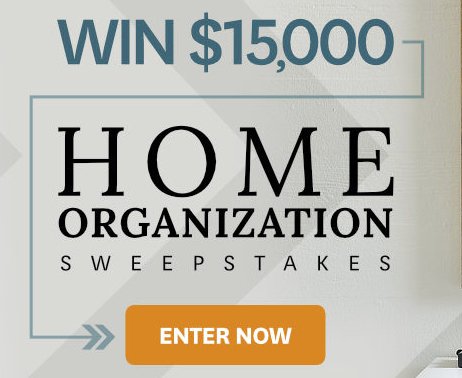 Home Organization Sweepstakes