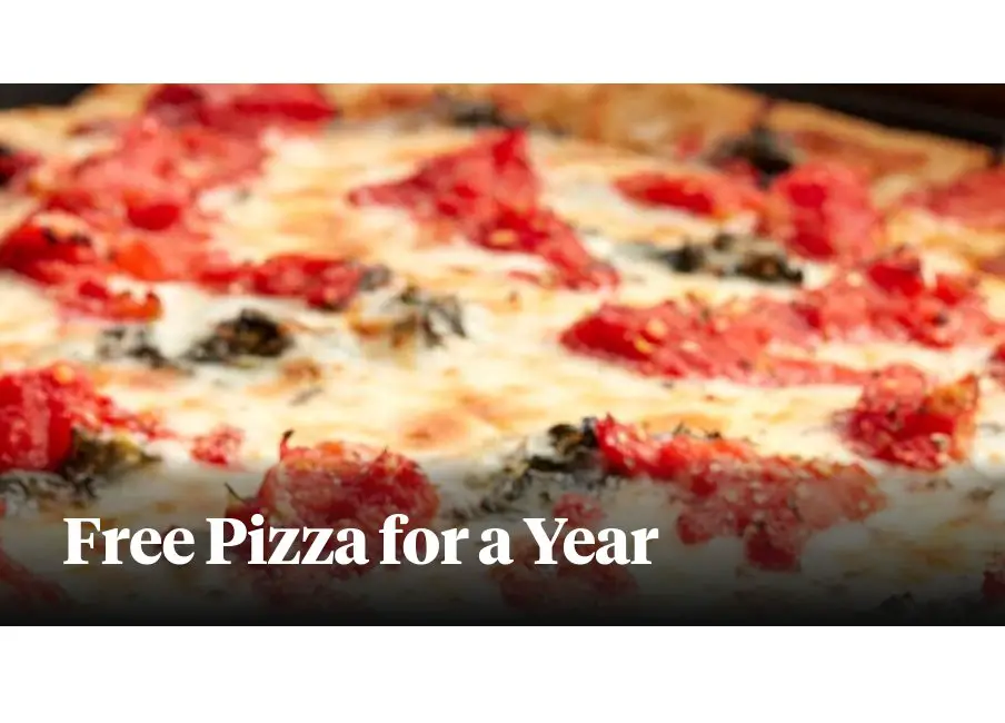 Home Run Inn Feedback Customer Satisfaction Survey Sweepstakes - Win Pizza For A Year (IL Only)