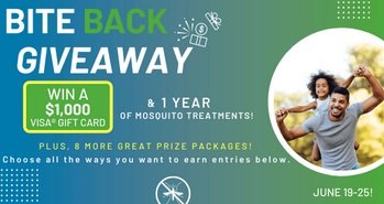 HomeTeam Bite Back Giveaway - Win $1,000 Plus Mosquito Control!