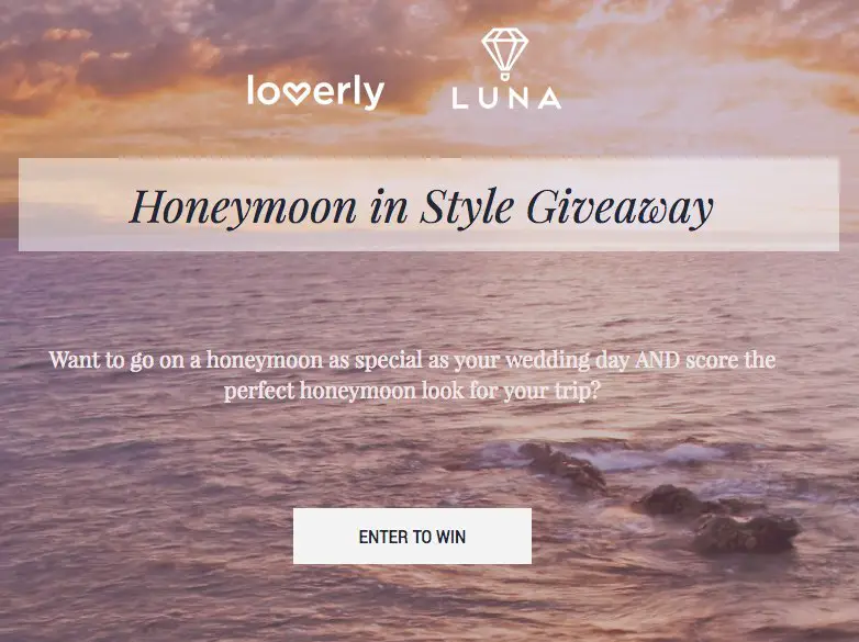 Honeymoon in Style Giveaway