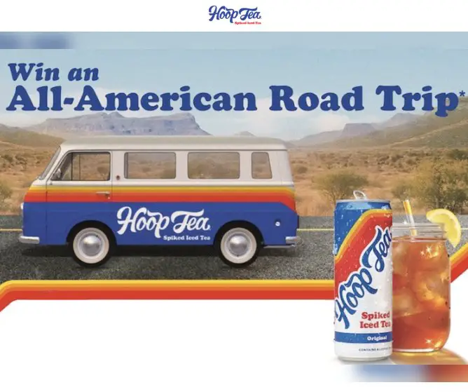 Hoop Tea All American Summer Road Trip Sweepstakes - Win a $3,000 Gift Card