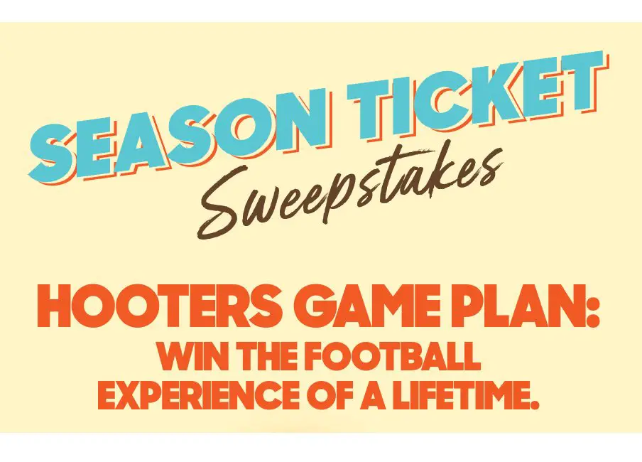 Hooters Big Game Sweepstakes - Win A $3,500 Stubhub Gift Card