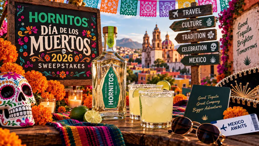 Hornitos Día de los Muertos 2026 Sweepstakes – Win A Mexico Trip Package