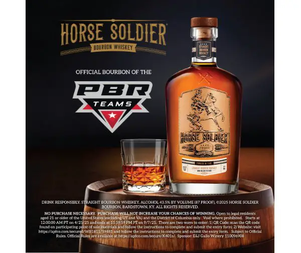 Horse Soldier PBR Camping World Team Championship Sweepstakes - Win A Trip For Two To Las Vegas