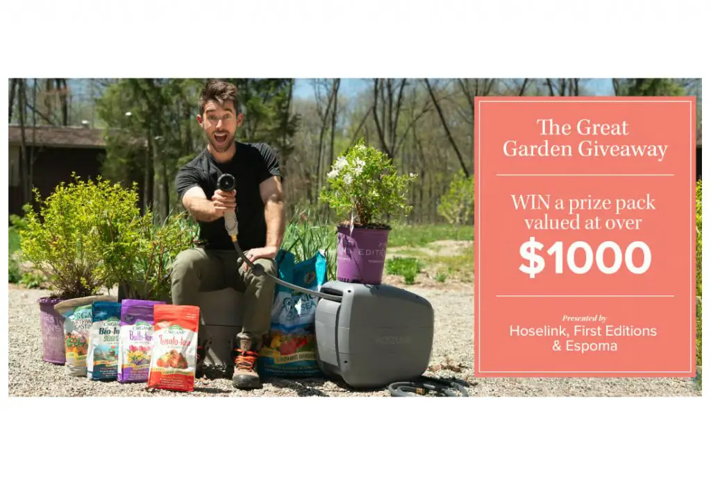 Hoselink USA The Great Garden Giveaway - Win Two Hose Reels & Garden Supplies