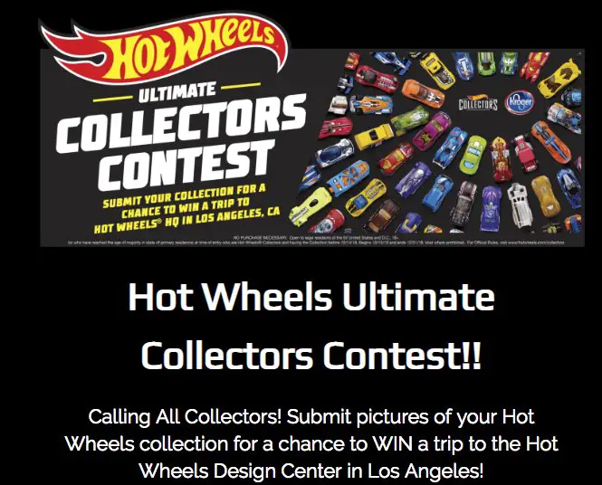 Hot Wheels Ultimate Collector Contest