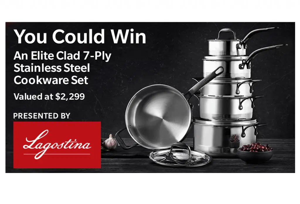 House & Home Where We Ate + Lagostina Giveaway - Win A Book And An 11-Piece Cookware Set