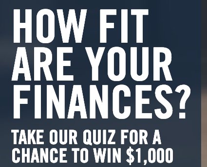 How Fit Are Your Finances Sweepstakes