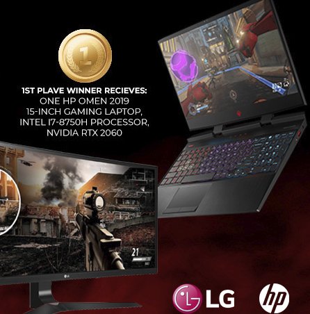 HP OMEN Gaming Laptop & LG Curved Ultrawide Monitor