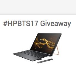 #hpbts17 Laptop Giveaway