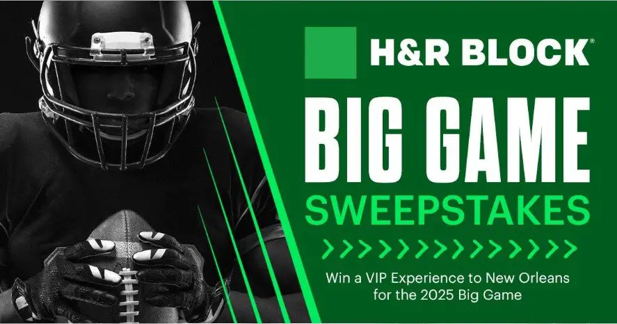 HR Block Big Game Giveaway – Win A Trip To The 2025 Big Game In New Orleans