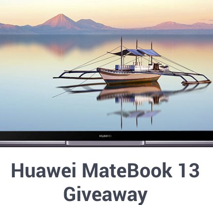 Huawei MateBook 13 Giveaway