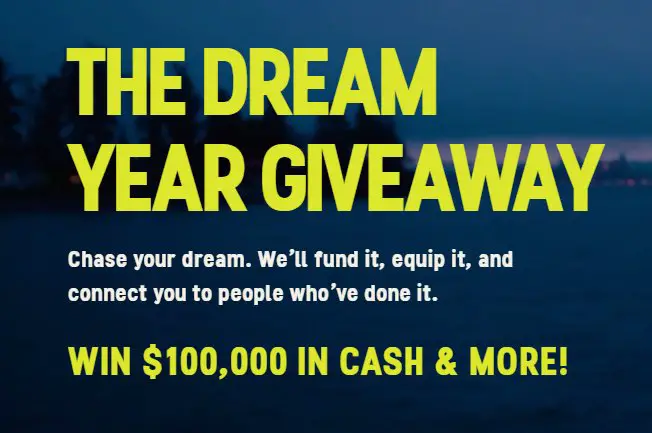 Huckberry Dream Year Giveaway - Win $100,000 Cash + a Trip for 2 to New York