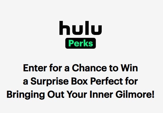 Hulu 25th Gilmore Girls Anniversary Sweepstakes - Win a Gilmore Girls Surprise Box (50 Winners)
