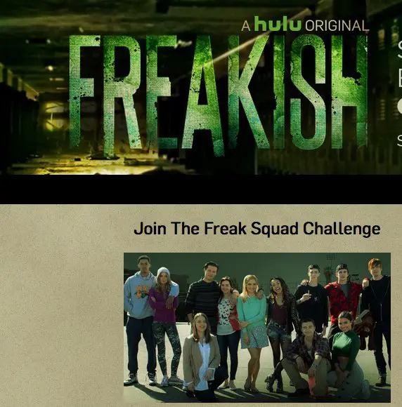 Take Hulu's Freak Squad Challenge!